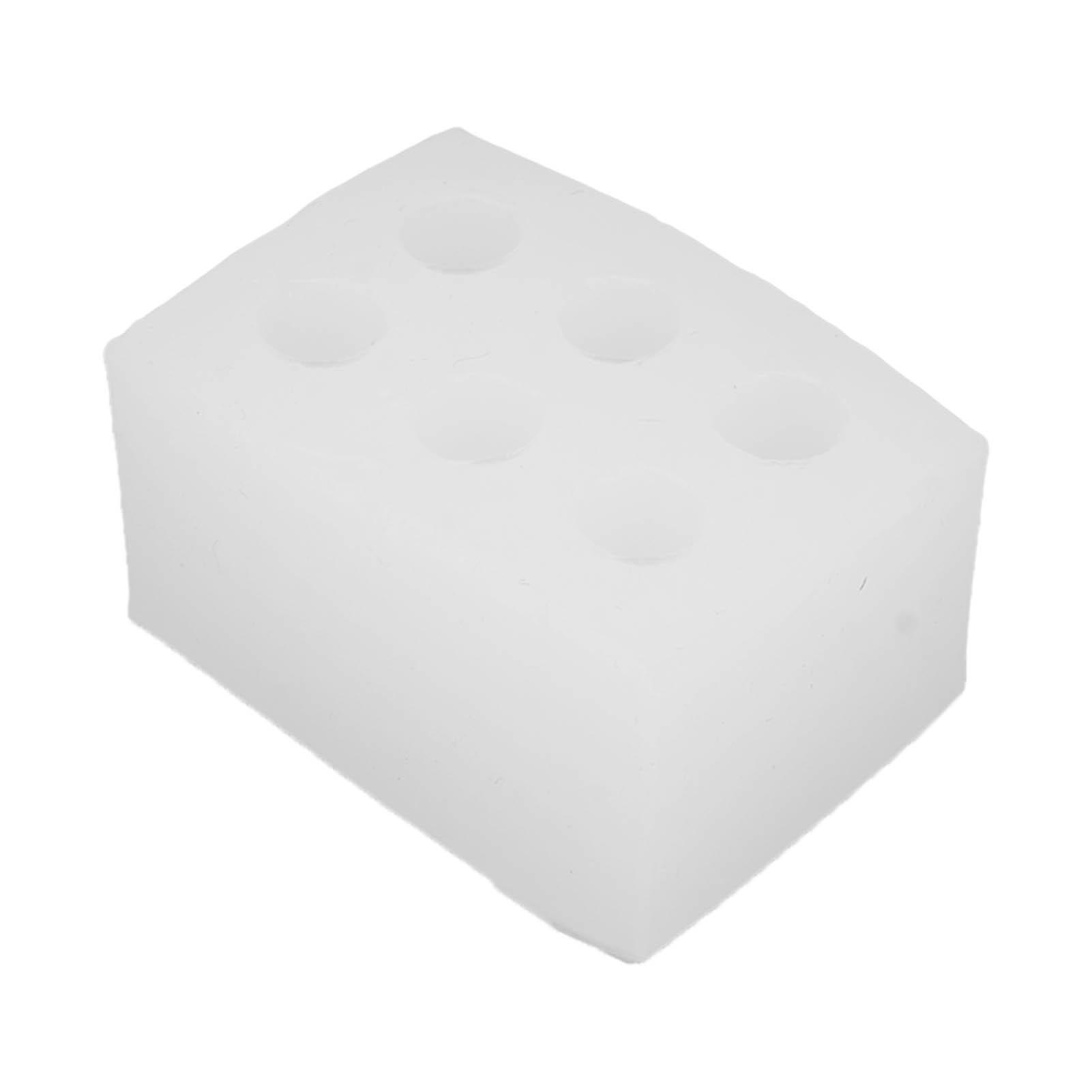 

3D Форма для столбовой свечи Мини DIY Многоразовая Моющаяся Силиконовая форма для свечей для дома, салона