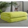 Flannel Blanket Summer Air Conditioning Throw Soft Fleece Office Nap Blanket Single Layer Double Sided Plush All Season Blanket
