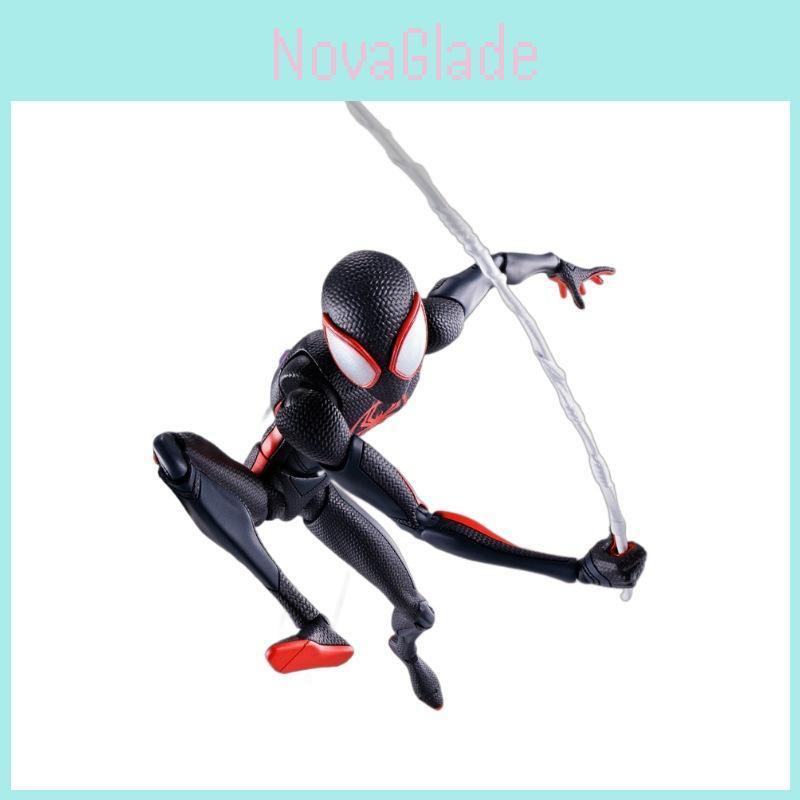 Miles Morales Spiderman Action Figure Pvc Collectible Toy For Fans And Display
