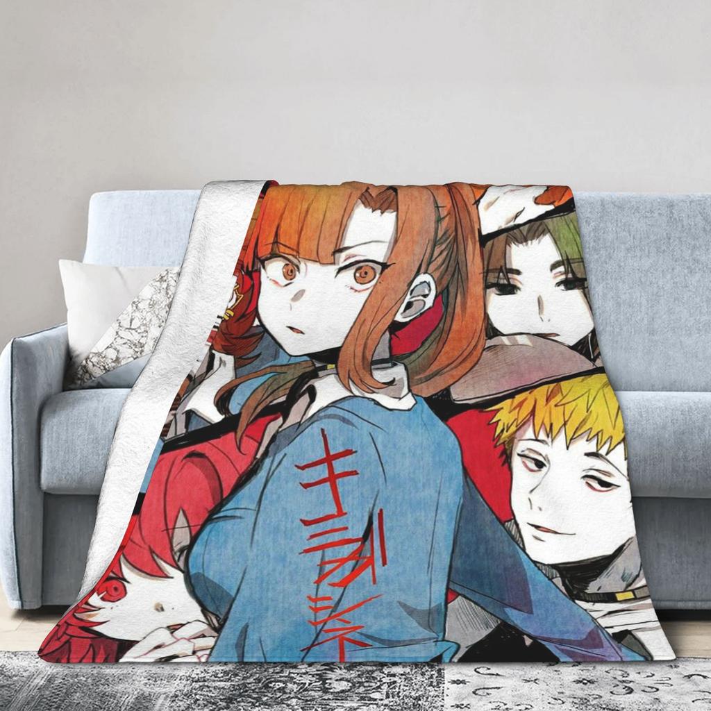 YTTD Anime Shin Sou Idk Sara Blankets Your Turn To Die Game Fuzzy Funny Breathable Throw Blanket for Home  Winter