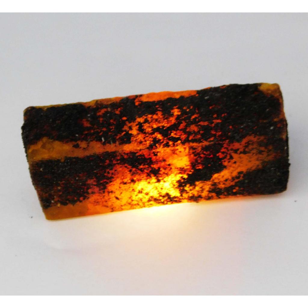 Natural Yellow Sapphire 35ct Rough Certified Loose Gemstone