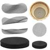 50 Piece Pot Hole Screen Mat, Round Drainage Hole Screen To Prevent Soil Loss, Plant Drainage Screen Gasket, Gardening Supplies