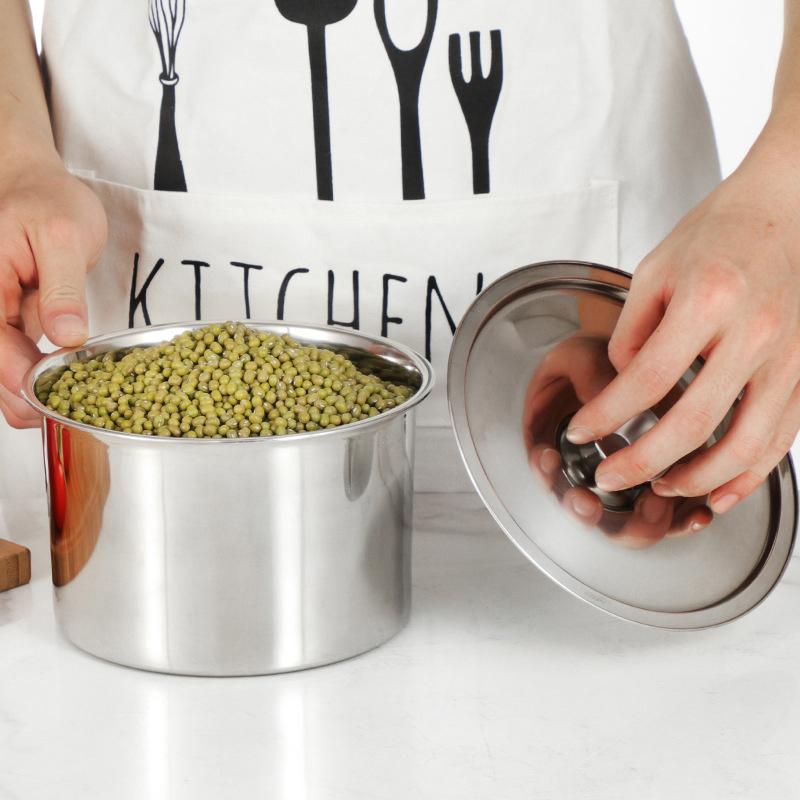 10-26Cm Round Pot Lid Thicken Stainless Steel Saucepan Cover Replacement Universal Kitchen Food Lid Kitchen Supplies