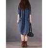 2025 Spring/Summer Korean Style Plus Size Ruffle Sleeve Elegant Commute Dress with Pockets