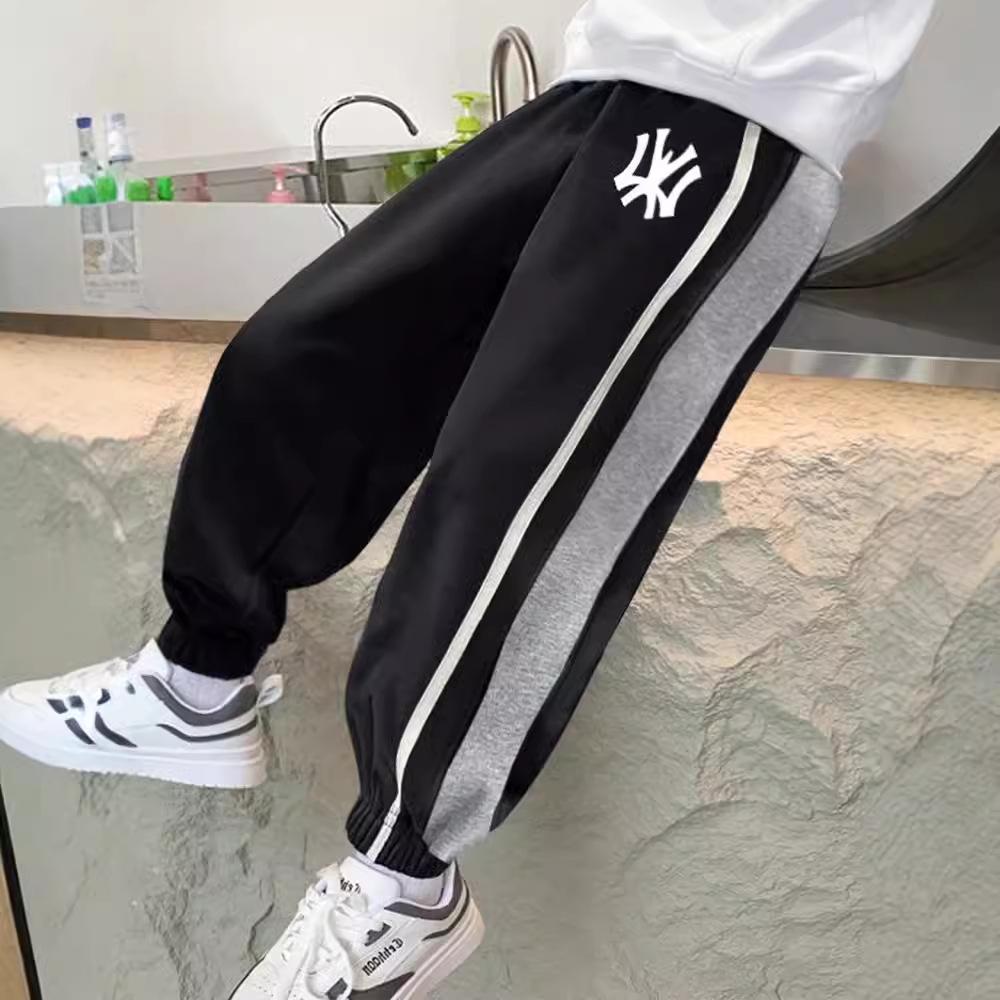 2024 Boys' Trendy Autumn Sweatpants: Stylish Sportswear for Young and Teen Boys