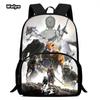 Wukong Black Myth Wukong Spiel Animation Rucksack Schüler Schultasche Computertasche