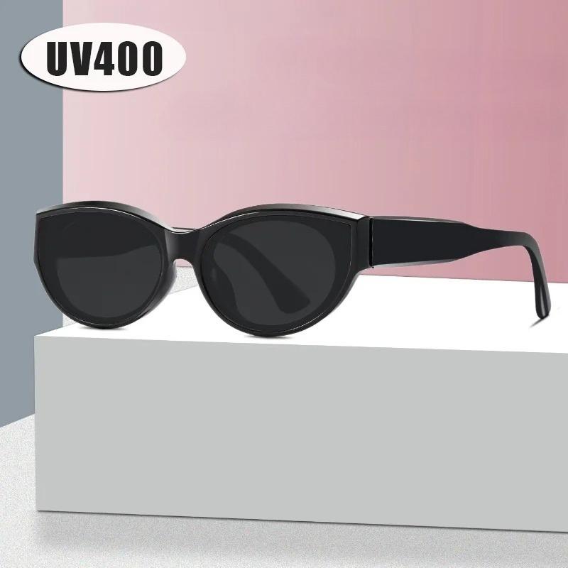 Fashion Cat Eye Small Frame Sunglasses Men's and Women's Sun Protection Glasses Fashion Retro  Designer UV400 Men Goggles