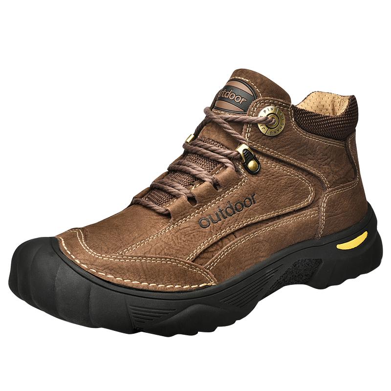 Fashion New High-Quality Men's Outdoor Adventure Hiking Shoe Anti-Slip And Breathable Adventure Shoe Durable And Comfortable Travel Shoe