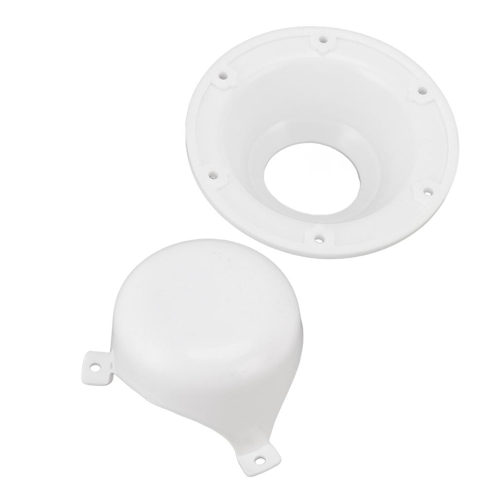RV Roof Vent Caps ABS Plastic Weatherproof Roof Plumbing Vent Cover for Trailers Vent Pipes White