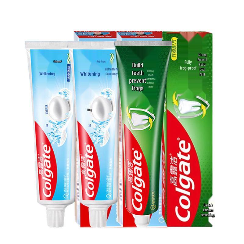 Colgate Whitening & Anti-Cavity Toothpaste Combo Pack