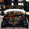 Motorcycle Rider Bedding Set Boys Girls Twin Queen Size Duvet Cover Pillowcase Bed Adult Fashion Home Textileextile