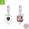 Magic Series Poison Apple Diy Pendant Accessories, Dark Wind S925 Silver Bracelet Beaded