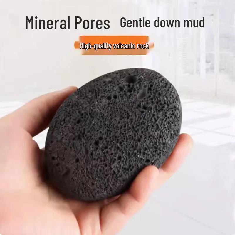 Pedra Pomes Vulcânica Natural para os Pés - Esfolia e Remove a Pele Morta