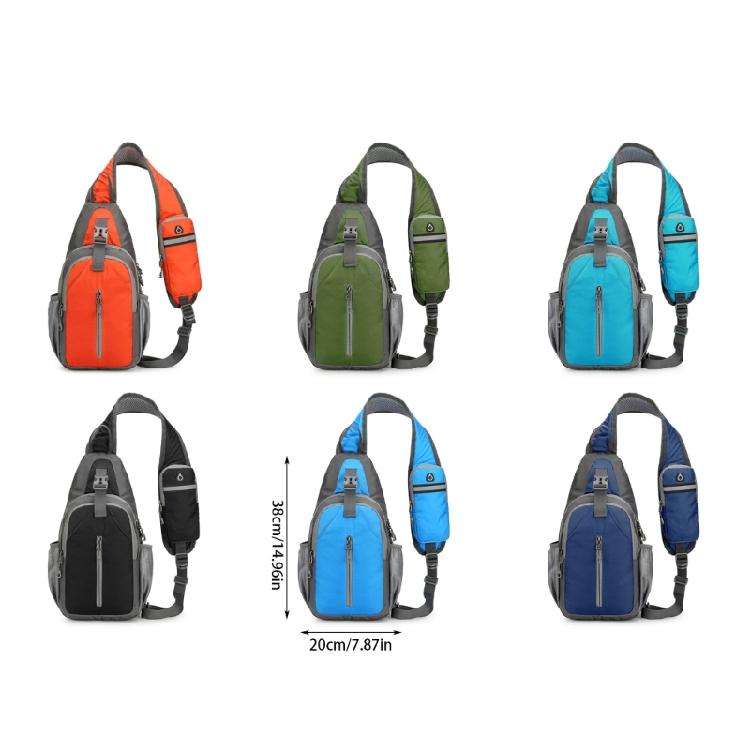Herren Schultertaschen Sling Bag Brusttasche Nylon Crossbody Tasche Reise Tagesrucksäcke