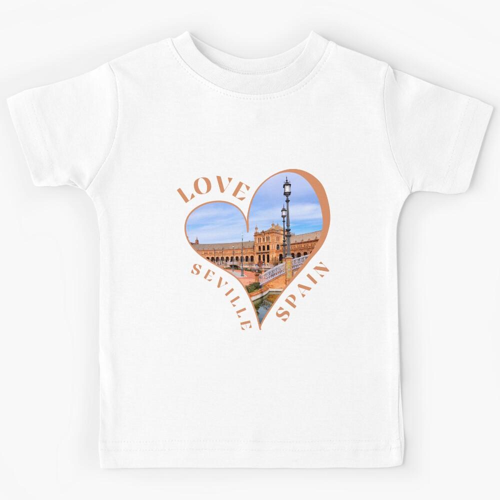 Love Seville Spain Kids T-Shirt 150