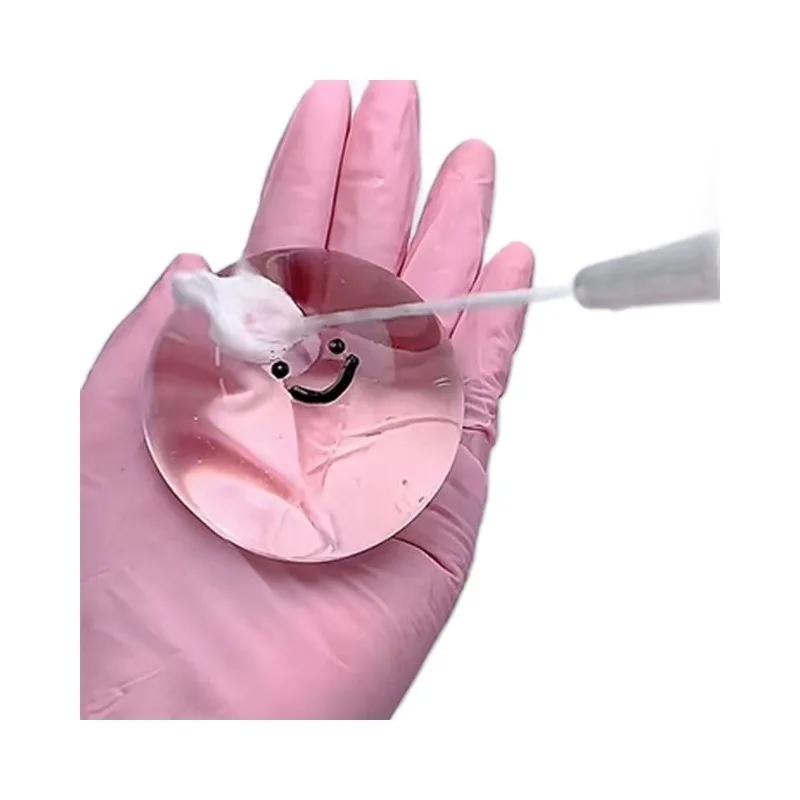 Squeeze Toy Adjustable Vacuum Squishy Stress Ball Toy for Stress Relief and Relaxation Transparent Bouncy Bubble Ball Party Gift