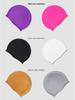 Adult Silicone Swimming Cap: Unisex, Long Hair, Waterproof, Ear Protection, Professional Fit