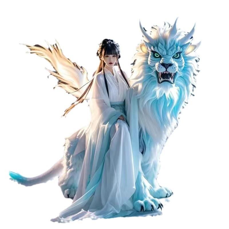 Unique Fairy Acrylic And Beast Car Hanging Ornament For Enchanting Decor Interior