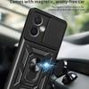 For Xiaomi Redmi Note 12 Pro 5G 4G Case Slide Camera Protect Armor Phone Case for Redmi Note 12S 5G  Magnet Holder Ring Cover