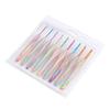 9Pcs Ergonomic Handle Crochet Hook 2mm-6mm Ergonomic Crochet Needle Soft Handle Crochet Hook for Beginner Hobbyist
