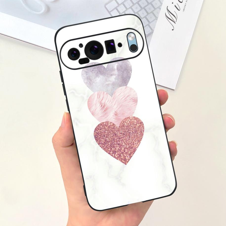 For Coque Google Pixel 9 Pro Phone Case Lovely Astronaut Duck Cow Shockproof Silicone Soft Cover For Google Pixel 9 Pixel9 Shell