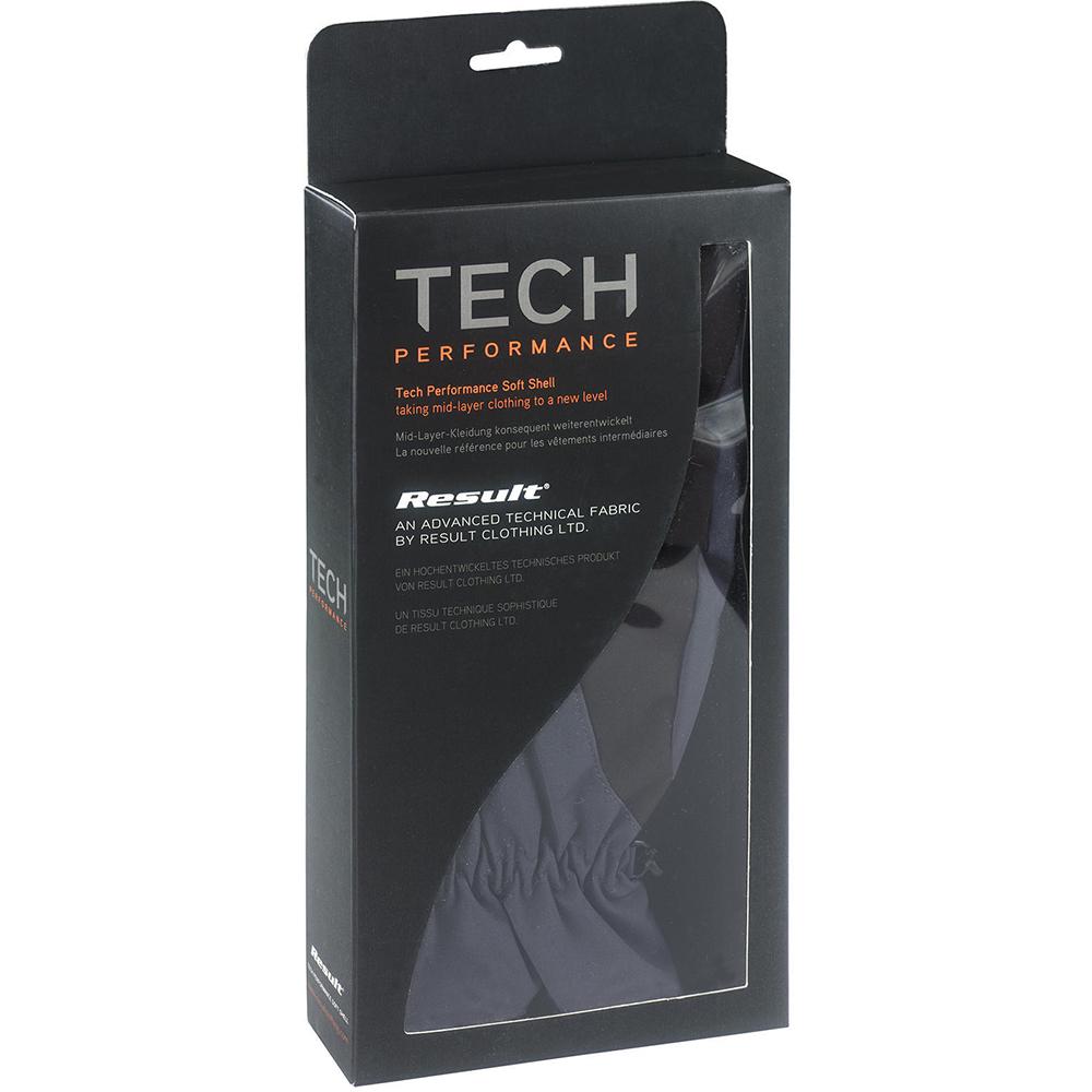 Result Ветрозащитные водоотталкивающие перчатки TECH Performance Sport Softshell
