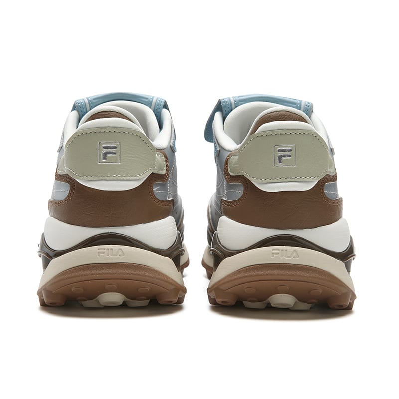 FILA KM2 Low top Casual Shoes Women's Silver Brown F12W543119FBC