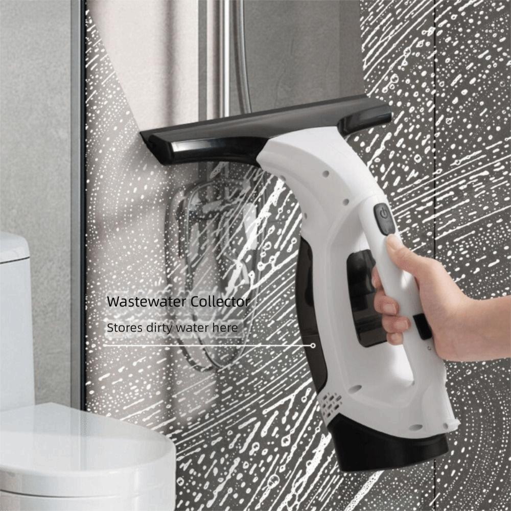 Portable Design Handheld Window Cleaner Water Spray Function Window Vacuum Cleaner  Glass Cleaning