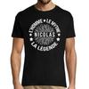 Men's T-shirt - Nicolas - 100% Cotton - Round Neck - Printed In France