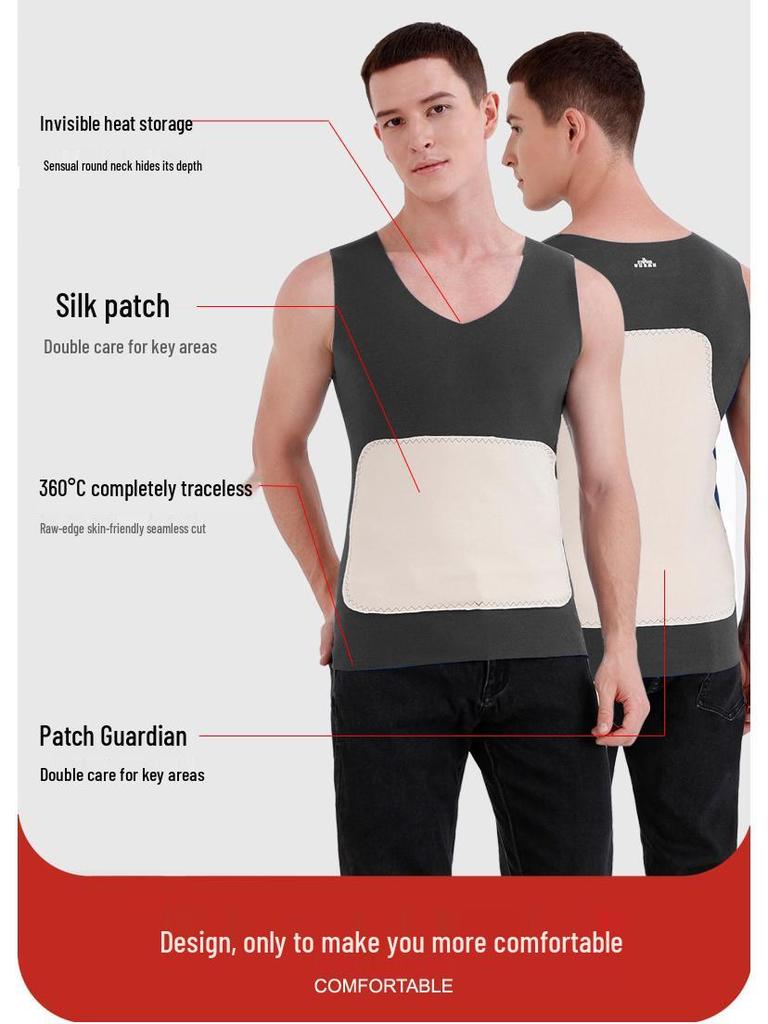 Men's and Women's Reversible Fleece Vest: Breathable Warm Base Layer for Autumn & Winter