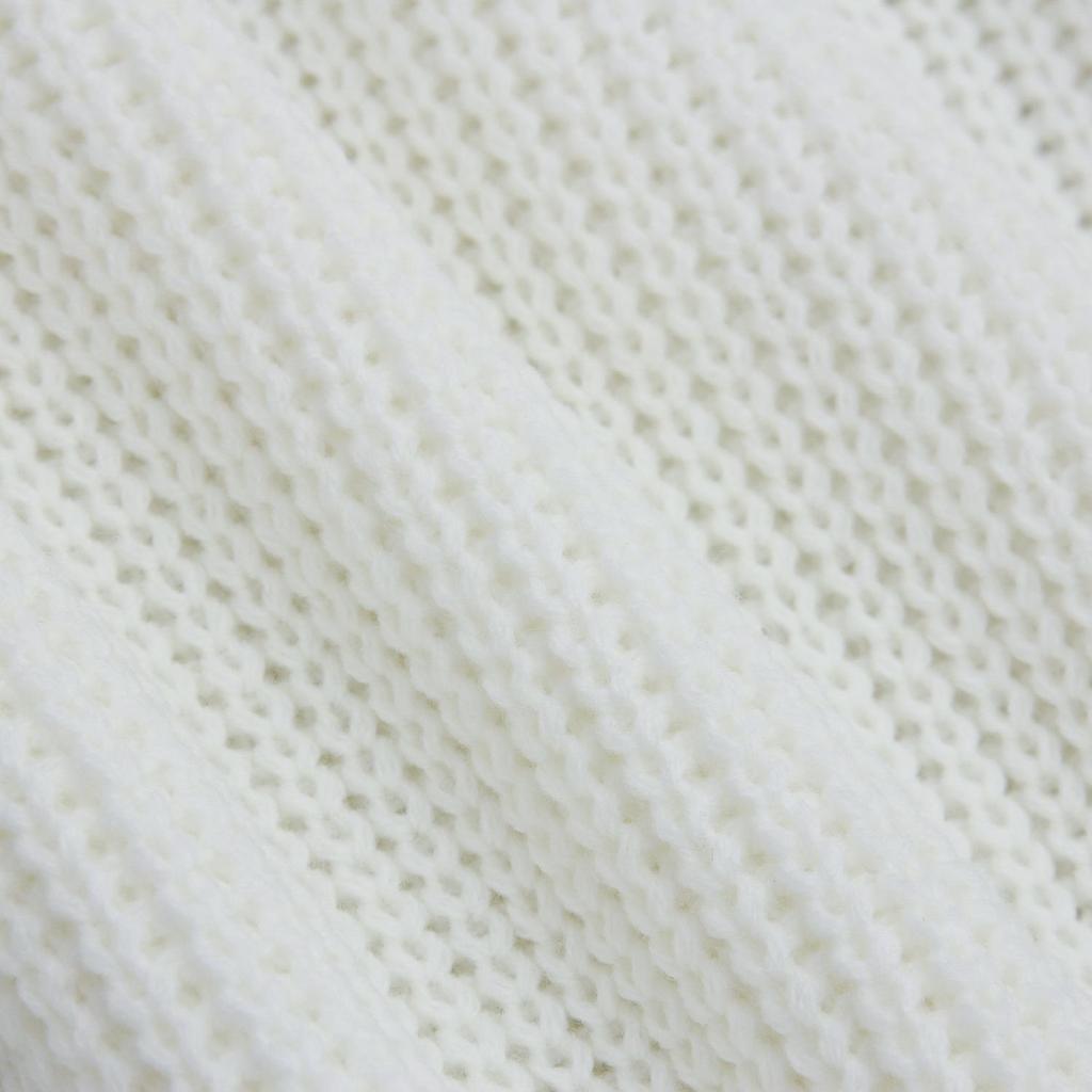 Women's Off-the-Shoulder Lantern Sleeve Knit Sweater Dress - Autumn/Winter Casual European & American Style