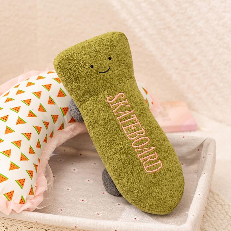 Nieuwste Spelconsole Bier Skateboarden Gamepad Leuke Spel Serie Pop Kawaii Knuffel Pluche Speelgoed Pop Cartoon Anime Leuke Pop