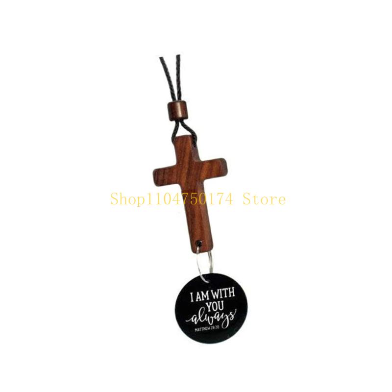 Car Rearview Mirror Crosses Pendant Car Hanging Ornament  Blessing Pendant for For Christian Driver top sale