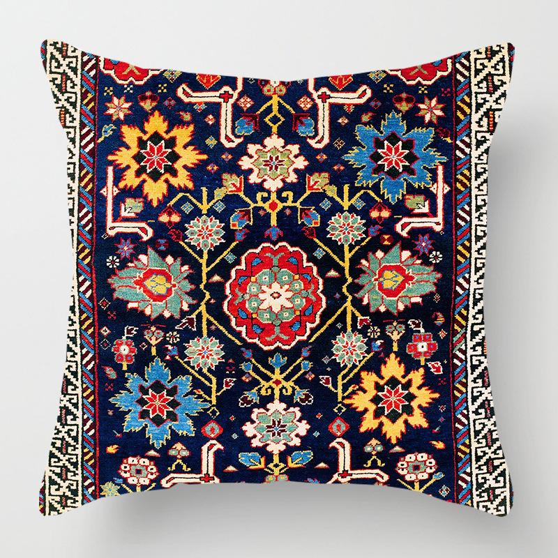 Throw Pillow Persian Turkish Lumbar Pillow Cushion Car Pillow Cover Sofa Cushion Home Decoration
