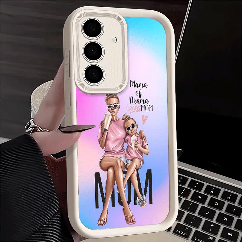 

Phone Case for Samsung Galaxy A17 A16 A15 A14 A13 Girl Mom Baby Color Design A56 A36 A26 A55 A35 A25 A54 A34 A24 A53 A33 A23 A07 Samsung A26