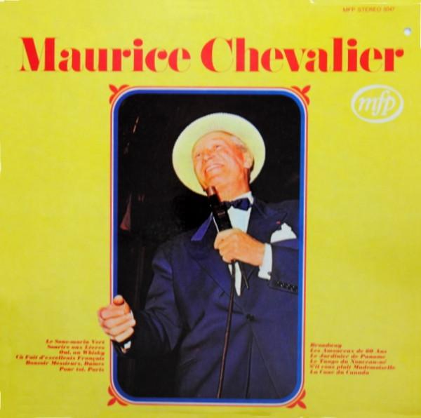 

Виниловая пластинка MAURICE CHEVALIER Maurice Chevalier MFP5047 Музыка для удовольствия Франция Поп Б/у