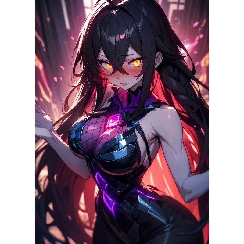 Mode Cartoon Anime Mädchen Sexy Kätzchen Verkleidung Göttin Poster Drucke Leinwandbild Wandkunst Bilder Wohnzimmer Heimdekoration