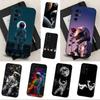 Cute Astronaut For Samsung Galaxy A73,31,Note,22,71,53,32,72,41,8,9,52,J7,Soft Black Silicone Cover Case