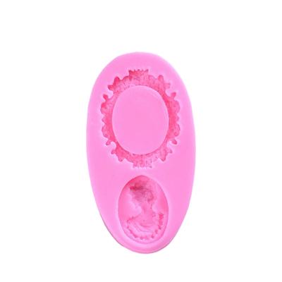 Soft And Non-stick Silicone Cake Mold For DIY Mirror Frame Picture Frame Silicone With Picture Frame