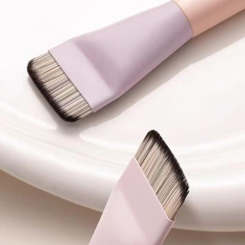 Ultra Thin Foundation Brush Lightweight And Thin Face Contour Brush Flat Contour Brush Blending Foundation Cream Makeup Brushes