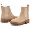 Timberland Cortina Valley Comfortable Versatile Short Chelsea Boots Women Boots Beige A2DEEEN7