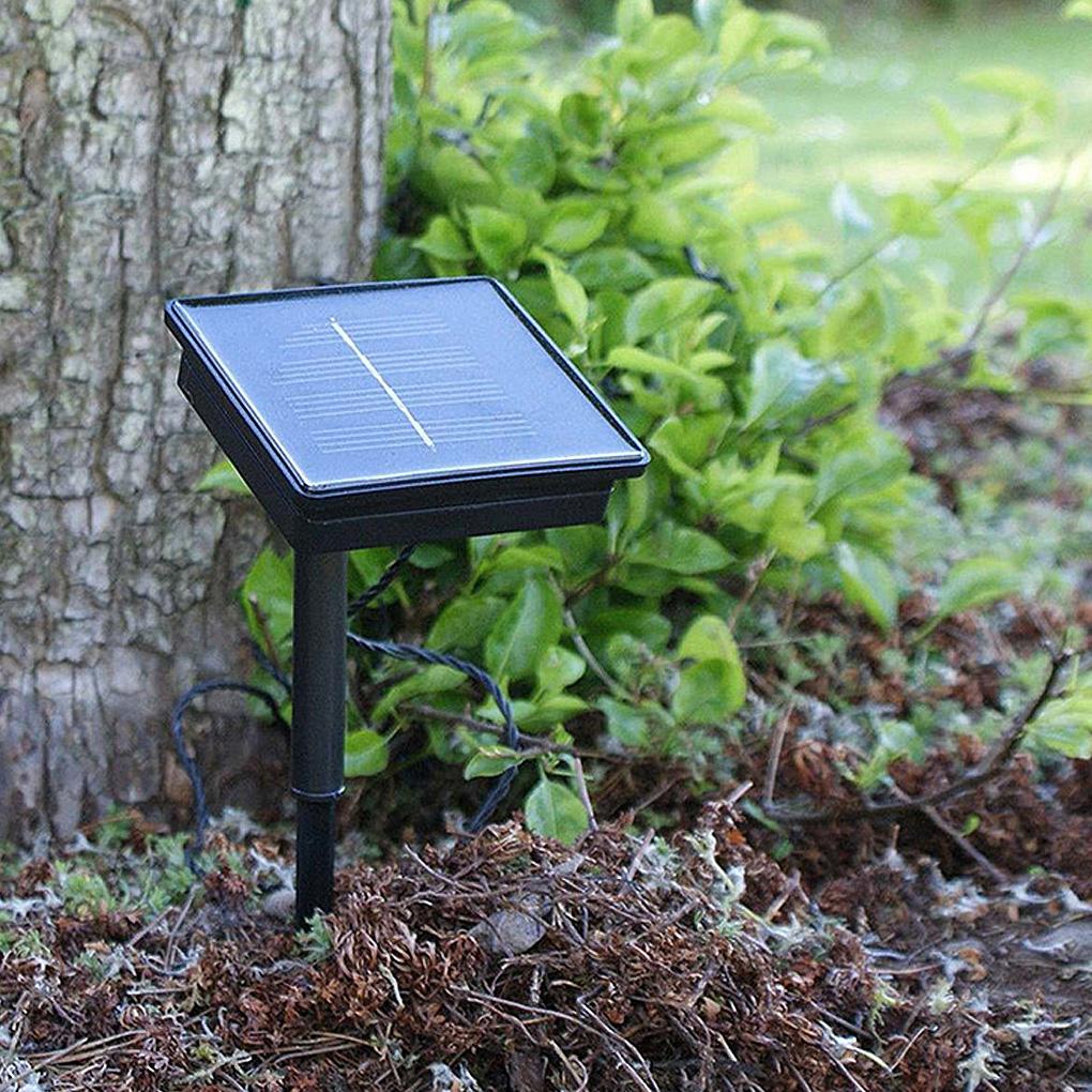 Strip Light Solar Lamp String Lanterns Fine Workmanship Compact Size Household Decorations Festival Accessories Lower Power