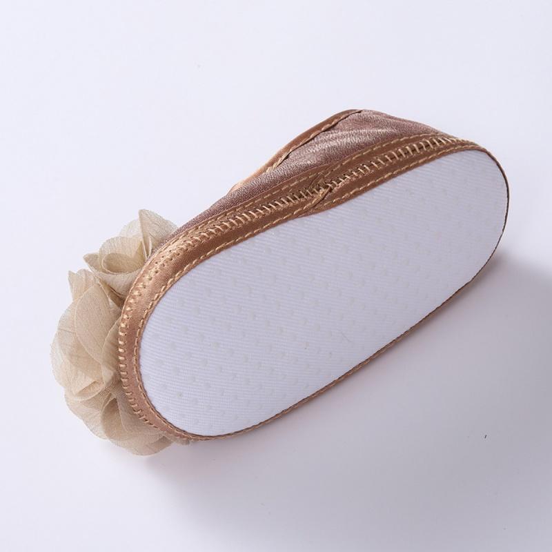 Dětské princeznovské boty Korálky Květinová dekorace Boty pro batolata