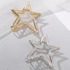 Elegant Hollow Star Hair Clip For Women Practical Metal Hairpins Fashion Hair Accessories For Daily Use And Gift