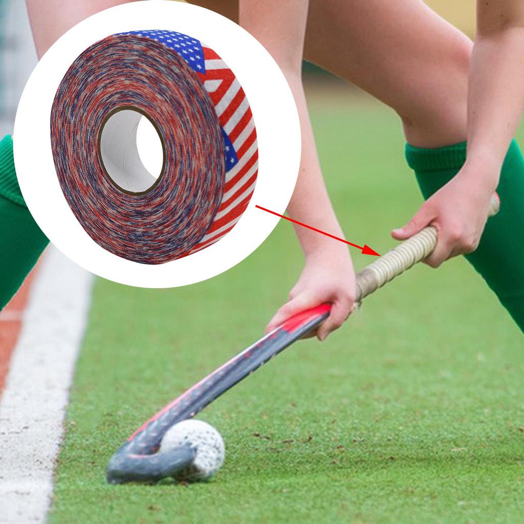 Ice Hockey Cloth Tape 82ft Water Resistant Sports Tape Roller Hockey Wrapping Belt Hockey Stick Tapes for Sports Badminton Grip