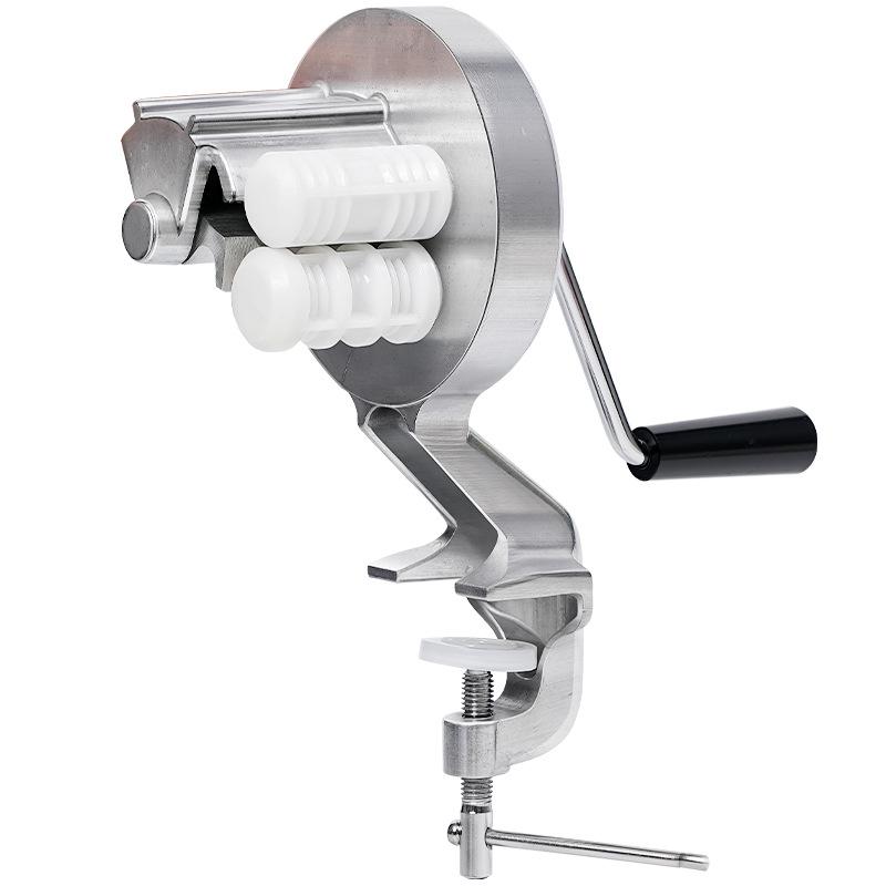 

Итальянская машинка для приготовления пасты с ручным приводом, пресс для лапши, кухонный гаджет, набор для спагетти, макарон, теста для пельменей, инструмент для лапши Шэньси светло-серый