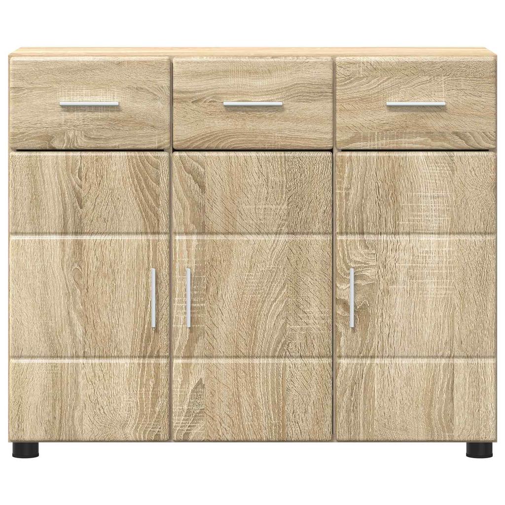 Credenza FLORIN Finitura Rovere Sonoma 88,5 x 30,5 x 73 cm Truciolato