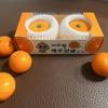 Jeju Tangerine Hand Cream 2 X 30g – Tangerine-Shaped Hand Care Souvenir/Gift