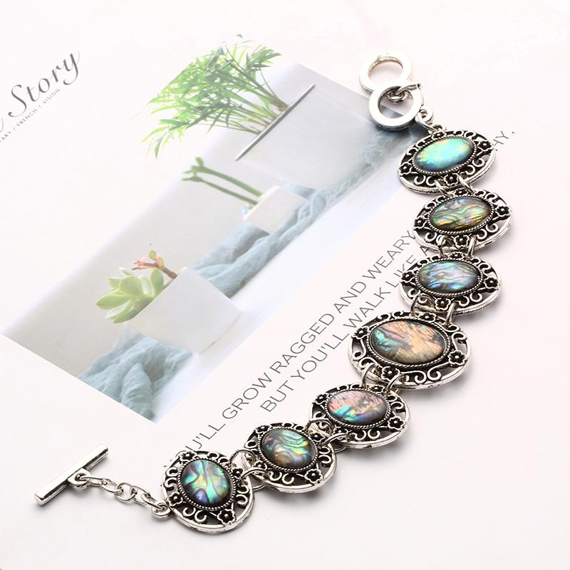 Modische ethnische Bohemian Armbänder für Damen, natürliche Muscheln, Vintage Strand Boho, verstellbares Armband Schmuck Geschenk