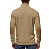 Men's Outdoor Casual Loose High Neck Half-Zip Hoodie